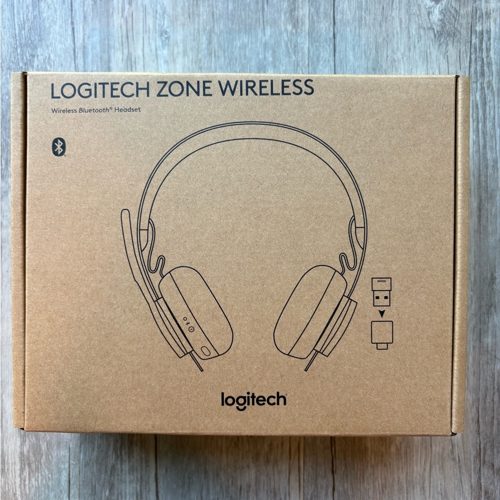 Logitech Zone Wireless Bluetooth Headset , Model:  981-000853 Color: Black - Picture 9 of 10